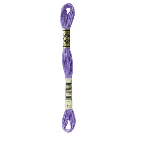 155 Medium Dark Blue Violet DMC Floss - Default