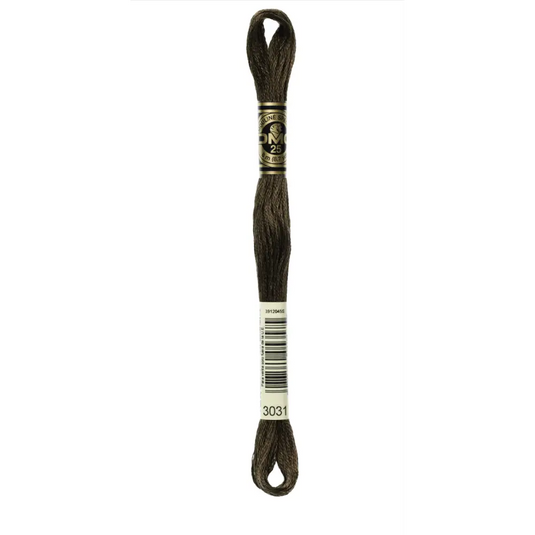 3031 Very Dark Mocha Brown DMC Floss - Default
