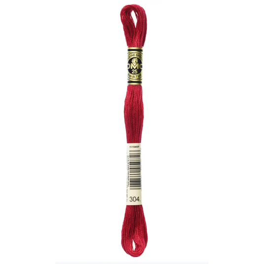 304 Medium Red DMC Floss - Default