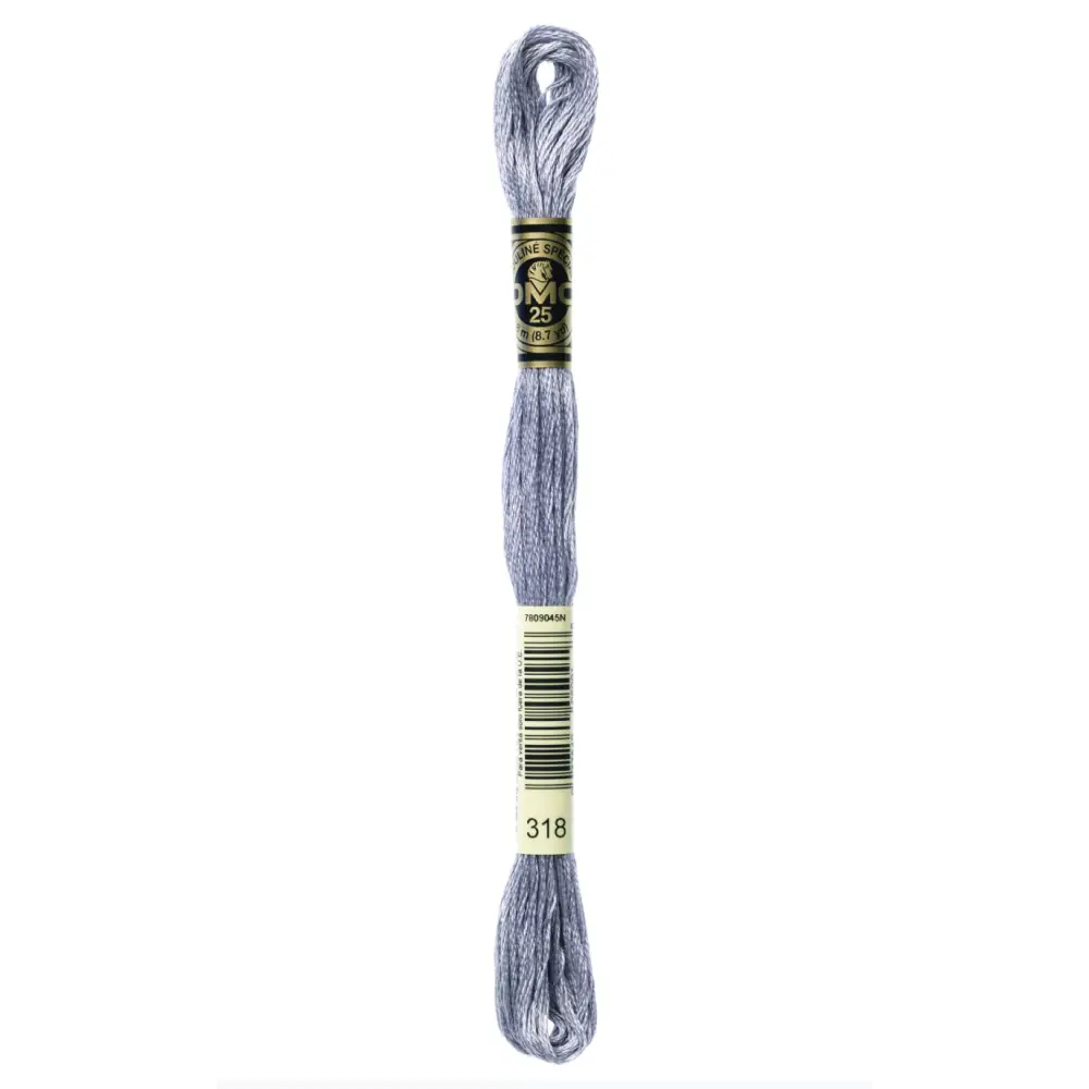 318 Light Steel Gray DMC Floss