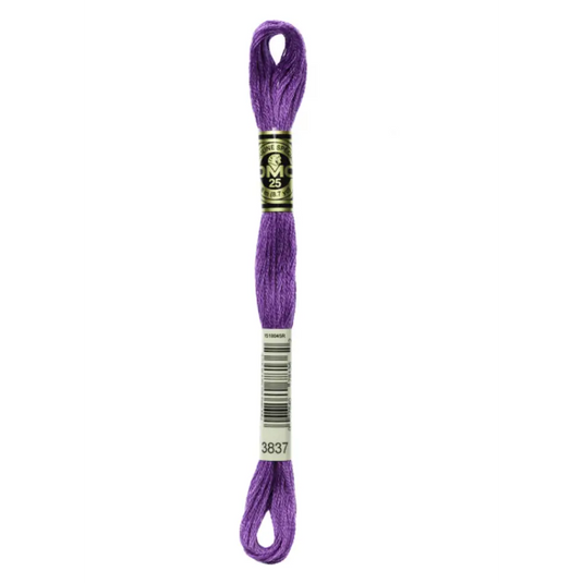 3837 Ultra Dark Lavender DMC Floss - Default