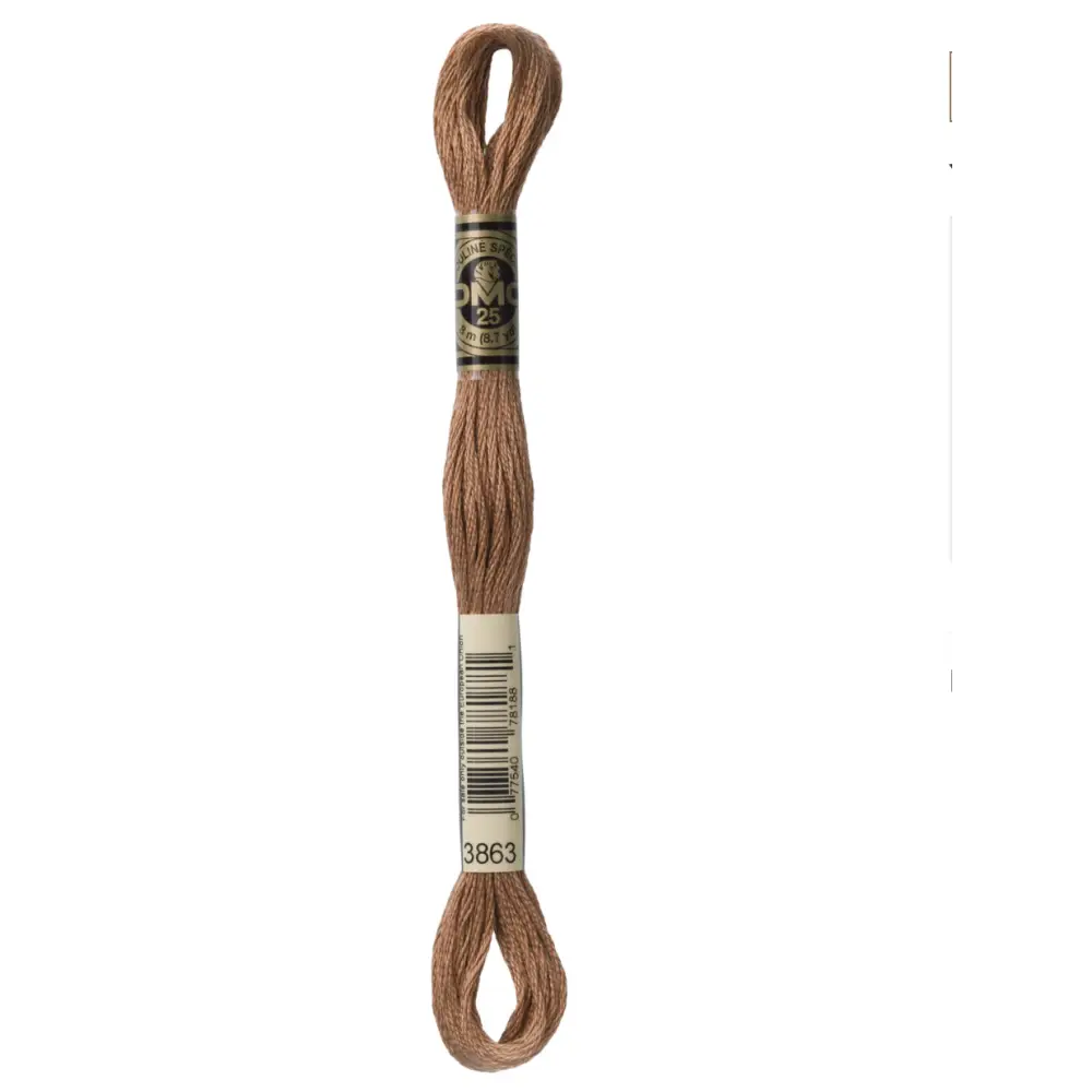 mmm　米15kg 3863 Medium Mocha Beige DMC Floss