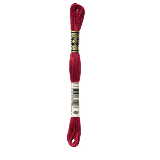 498 Dark Red DMC Floss - Default