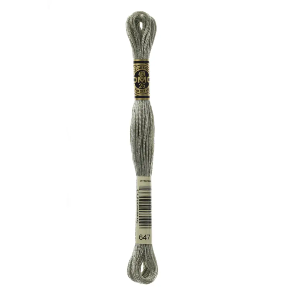 647 Medium Beaver Gray DMC Floss