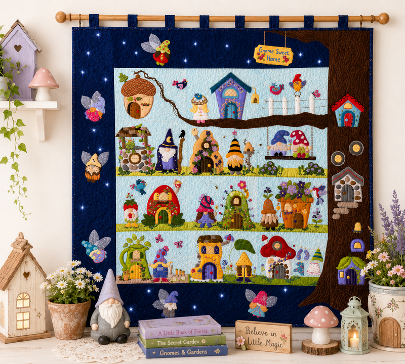 Load image into Gallery viewer, Gnome Sweet Gnome - Block of the Month Registration