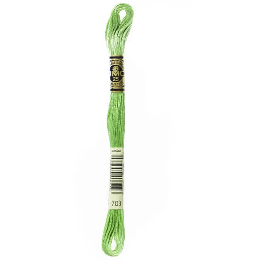 703 Chartreuse DMC Floss - Default