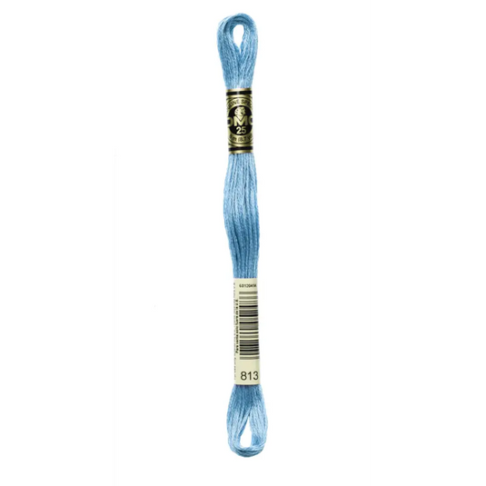 813 Light Blue DMC Floss - Default