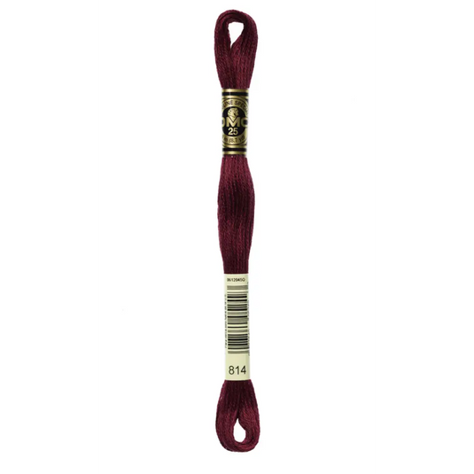 814 Dark Garnet DMC Floss - Default