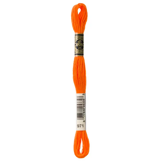 971 Pumpkin DMC Floss - Default