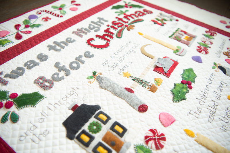Load image into Gallery viewer, Twas the Night 2 in Wool - Block of the Month Registration