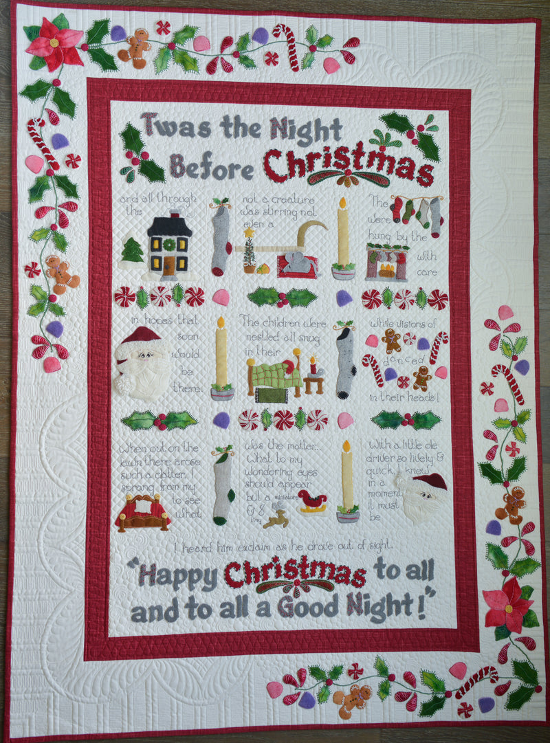 Load image into Gallery viewer, Twas the Night 2 in Wool - Block of the Month Registration