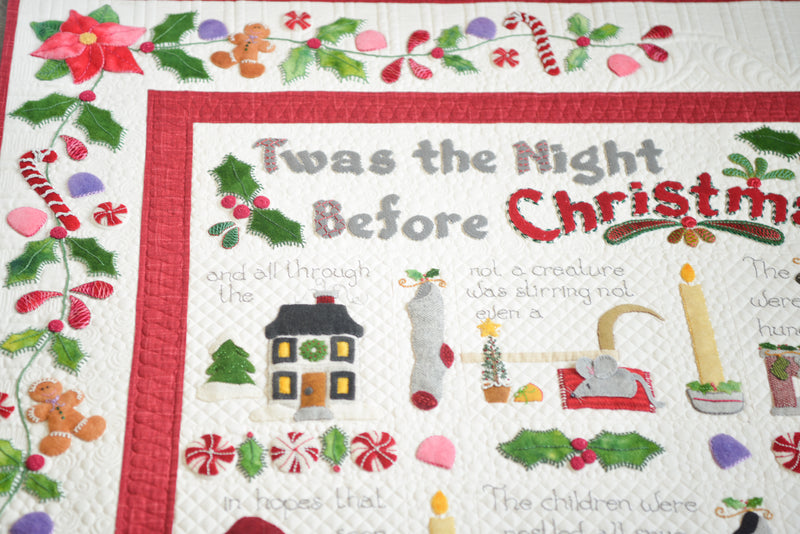 Load image into Gallery viewer, Twas the Night 2 in Wool - Block of the Month Registration