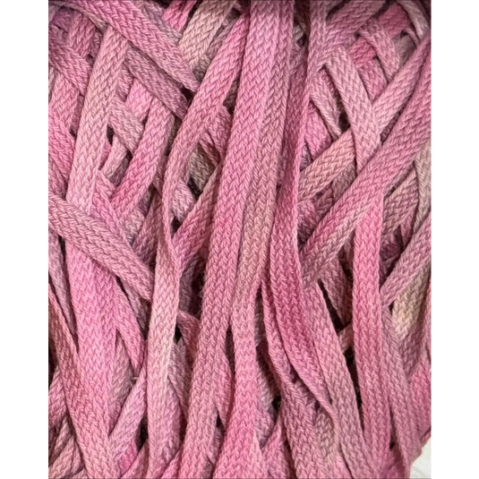Flat Braid - Smokey Rose Quartz