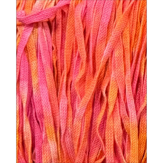 Flat Braid - Tropical Hibiscus