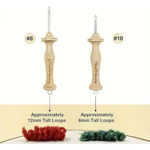 Punch needle long shaft