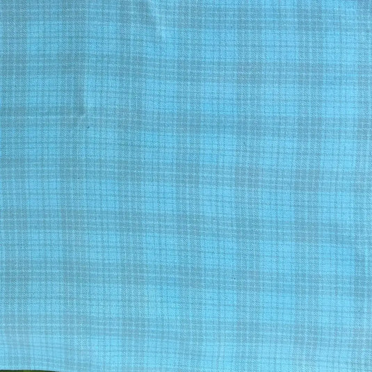 Sky Check Hand Dyed Wool - 1/8 Yard - Default