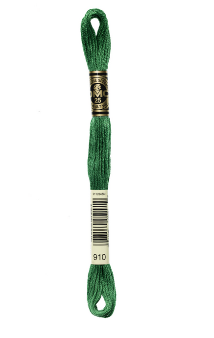 910 Dark Emerald Green DMC Floss