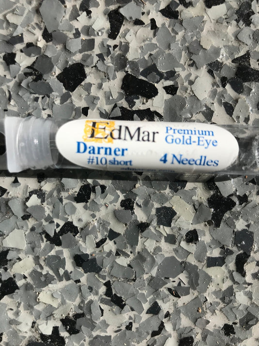 Edmar Gold Eye Darner 10" Short Needles
