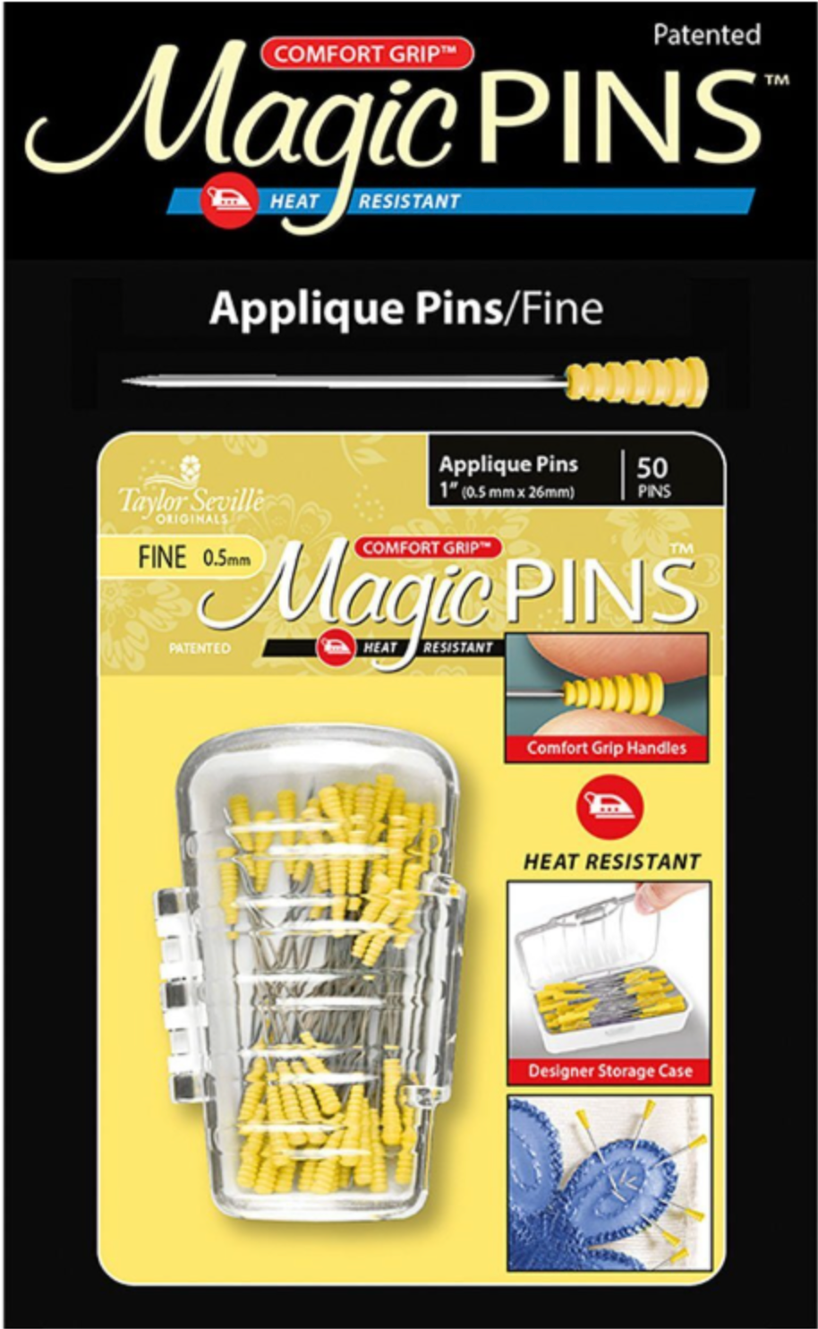 Magic Applique Pins – Midway Wool