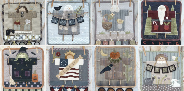 Clothesline Quilts by Heart to Hand