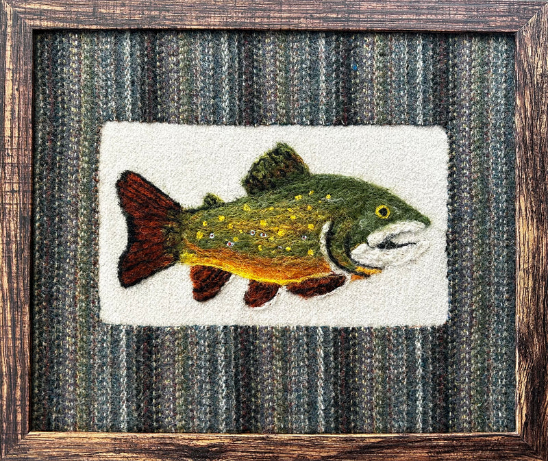 Load image into Gallery viewer, Needle Felted: Brook Trout
