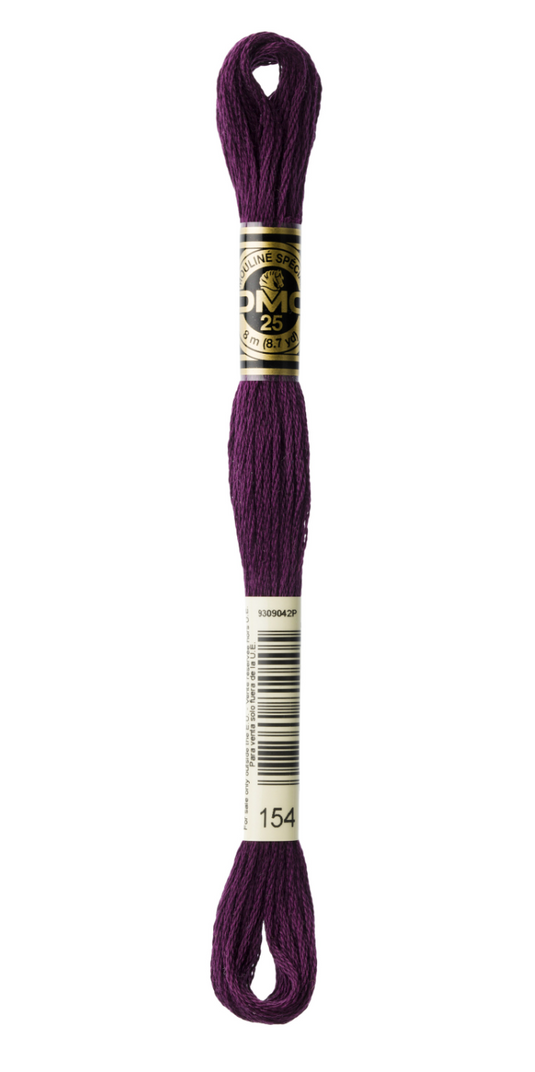 154 Very Dark Grape DMC Floss - Default