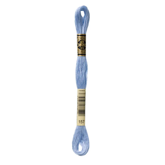 157 Very Light Cornflower Blue DMC Floss - Default