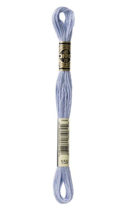 159 Light Gray Blue DMC Floss - Default