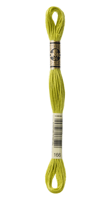 166 Medium Light Moss Green DMC Floss - Default