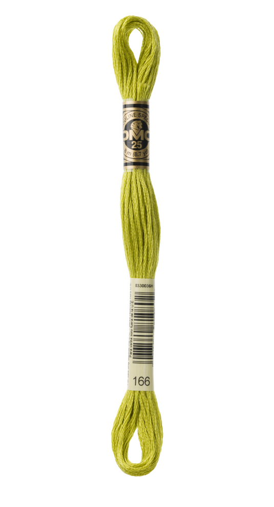 166 Medium Light Moss Green DMC Floss - Default
