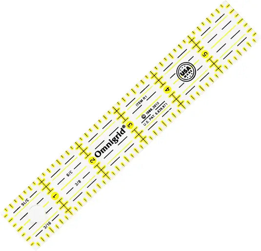 Ruler (1" x 6") Omnigrid Ruler