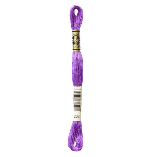 208 Very Dark Lavender DMC Floss - Default