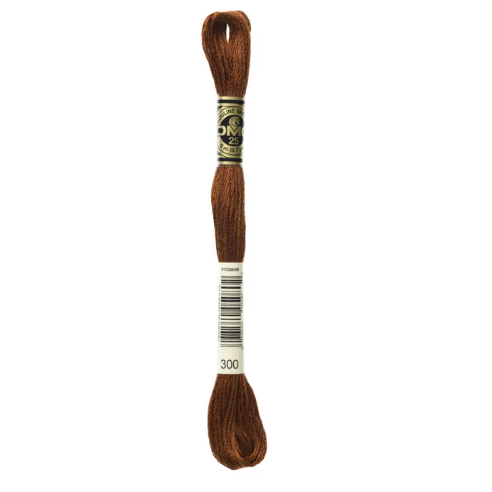 300 Very Dark Mahogany DMC Floss - Default