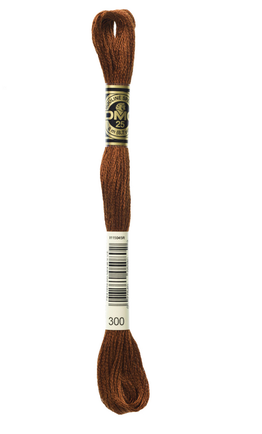 300 Very Dark Mahogany DMC Floss - Default