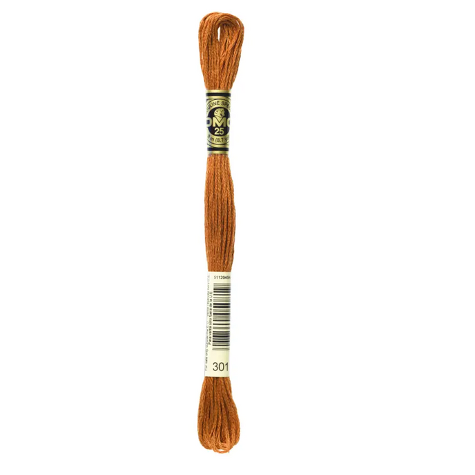 301 Medium Mahogany DMC Floss - Default
