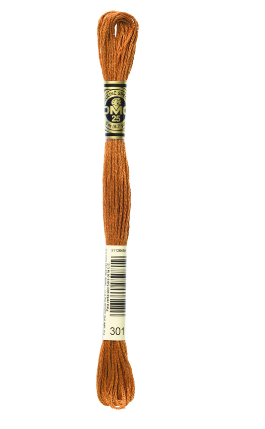 301 Medium Mahogany DMC Floss - Default