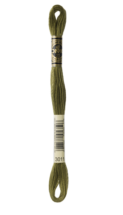 3011 Dark Khaki Green DMC Floss - Default