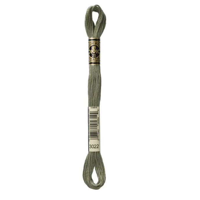 3022 Medium Brown Gray DMC Floss - Default