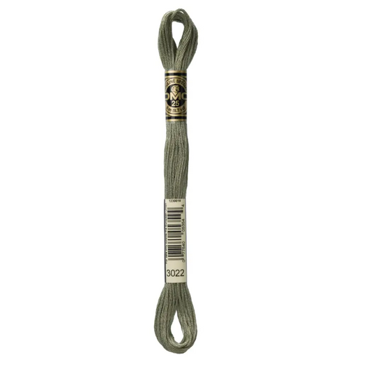 3022 Medium Brown Gray DMC Floss - Default