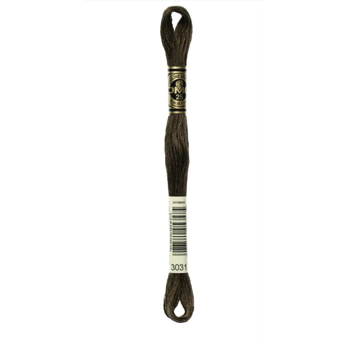 3031 Very Dark Mocha Brown DMC Floss - Default