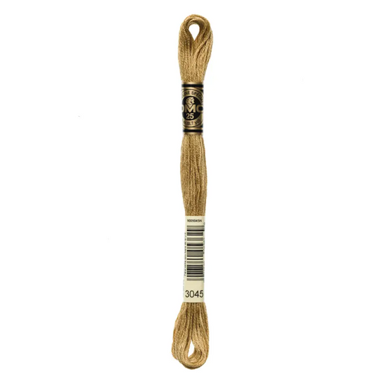 3045 Dark Yellow Beige DMC Floss - Default