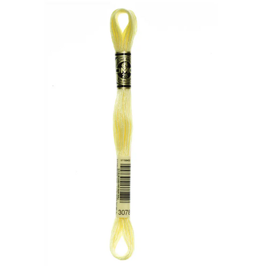 3078 Very Light Golden Yellow DMC Floss - Default