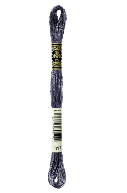317 Pewter Gray DMC Floss - Default