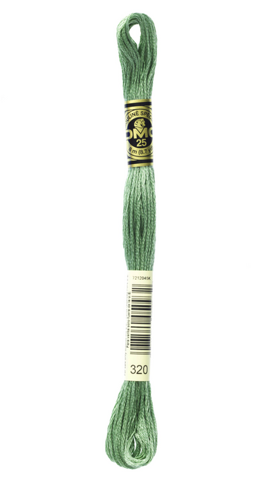 320 Medium Pistachio Green DMC Floss - Default