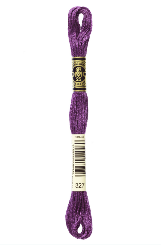 327 Dark Violet DMC Floss - Default