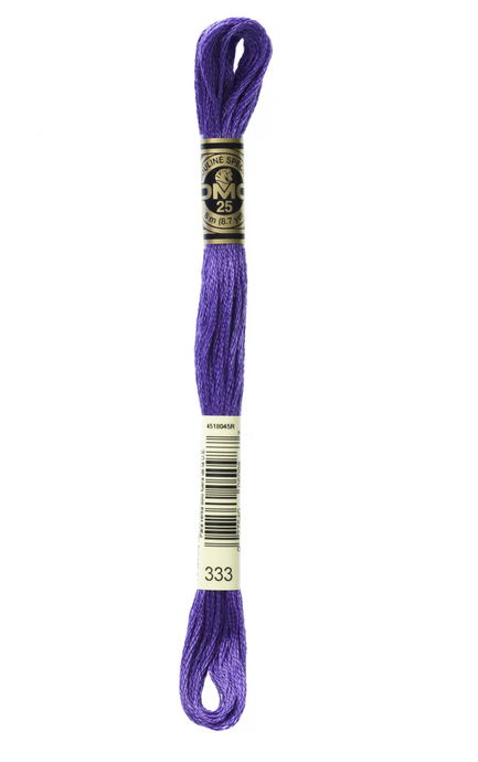 333 Very Dark Blue Violet DMC Floss - Default