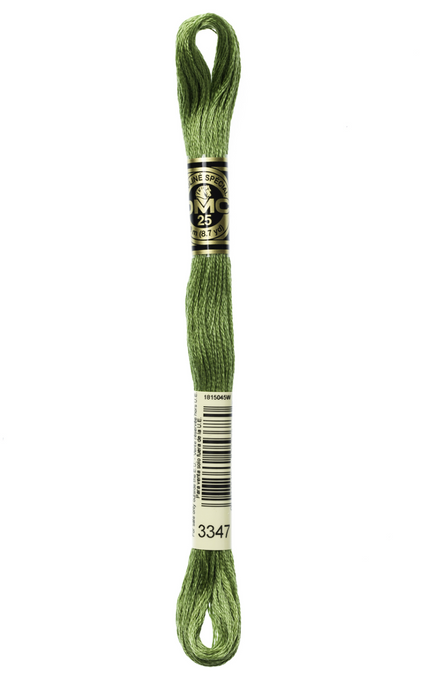 3347 Medium Yellow Green DMC Floss - Default