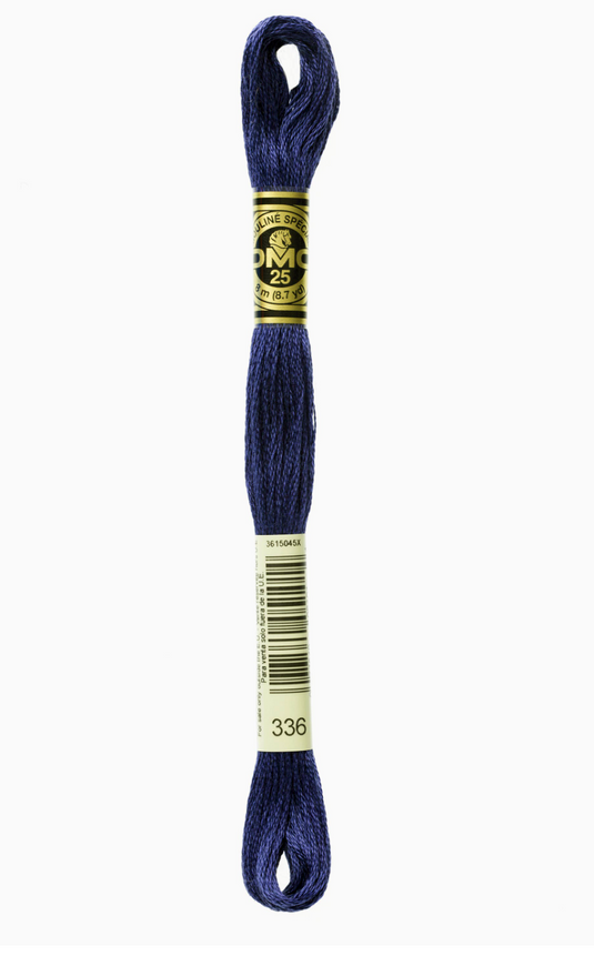 336 Navy Blue DMC Floss - Default