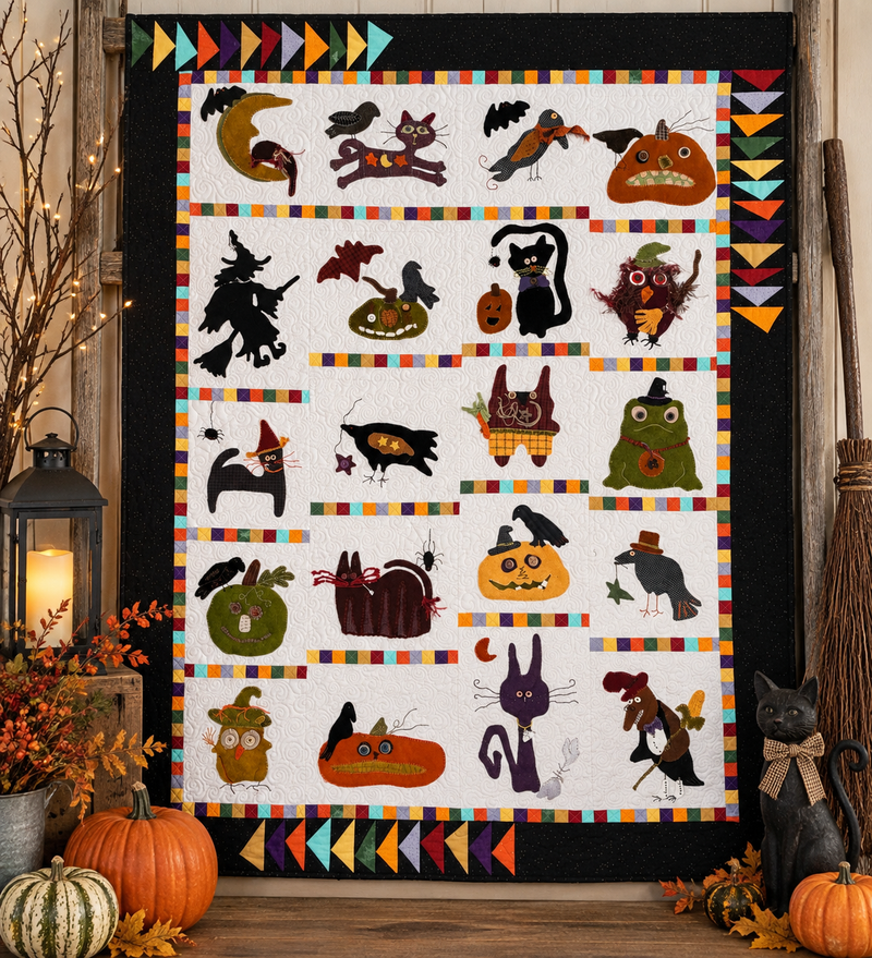Load image into Gallery viewer, Ronda's Halloween Quilt Subscription Registration
