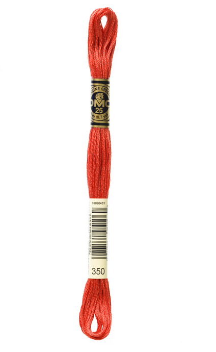350 Medium Coral DMC Floss - Default